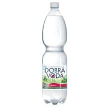 Minerální voda Dobrá voda perlivá, 6x 1,5 l