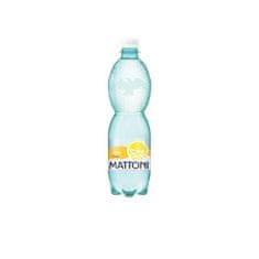 Ochucená voda Mattoni citron, 0,5 l, bal=12ks