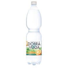 Minerální voda Dobrá voda pomeranč 1,5 l,bal=6ks