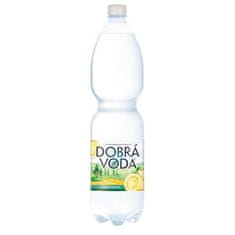 Minerální voda Dobrá voda citrón 1,5 l,bal=6ks