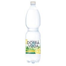 Minerální voda Dobrá voda citrón 1,5 l,bal=6ks