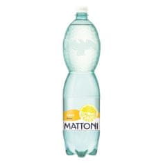 Ochucená voda Mattoni citron 1,5 l, bal=6ks