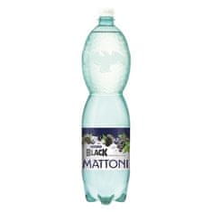 Ochucená voda Mattoni black 1,5 l, bal=6ks