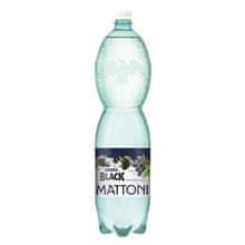 Ochucená voda Mattoni black 1,5 l, bal=6ks