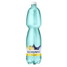 Ochucená voda Korunní-citron, jemně perlivá,6x1,5l