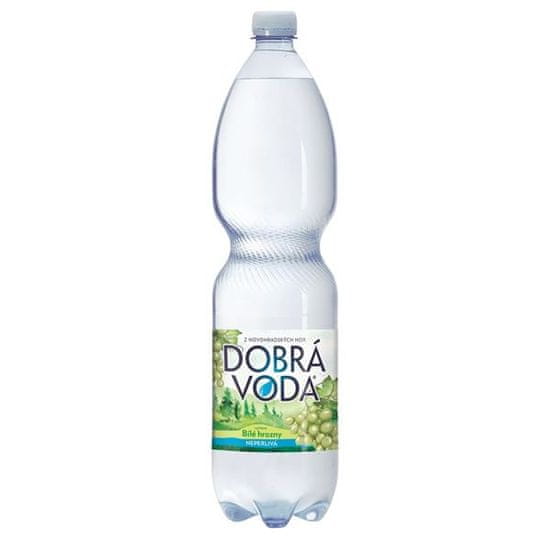 Min. voda Dobrá voda-bílé hrozny, neperlivá,6x1,5l