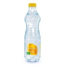 Natura Ochucená voda - citron a máta, 12x 0,5 l