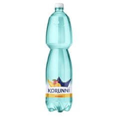 Ochucená voda Korunní-mango, jemně perlivá, 6x1,5l