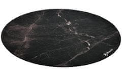 Arozzi Zona Floorpad Black Marble/ ochranná podložka na podlahu/ kulatá 121 cm průměr/ design černý mramor