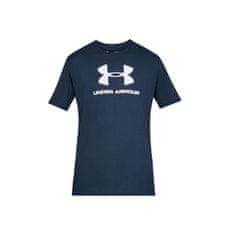 Under Armour Tričko tmavomodré L Sportstyle Logo Tee