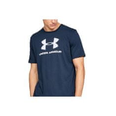 Under Armour Tričko tmavomodré L Sportstyle Logo Tee