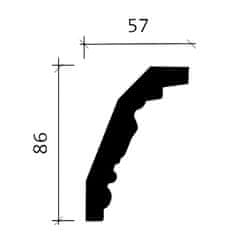 Profhome Decor Stropní římsa Profhome 150274 styl rokoko / baroko 2 m