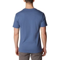 Columbia Tričko tmavomodré S Path Lake II Graphic Tee