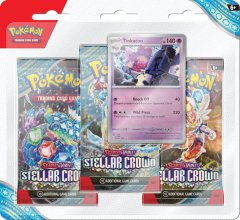 Grooters Pokémon TCG: SV07 Stellar Crown - 3 Blister Booster