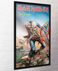 CurePink Plakát Iron Maiden: Trooper (61 x 91,5 cm)