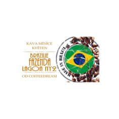 COFFEEDREAM Káva BRAZILIE FAZENDA da LAGOA - Gramáž: 500g, Typ kávy: Zrnková, Způsob balení: běžný třívrstvý sáček