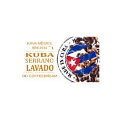 COFFEEDREAM Káva KUBA SERRANO LAVADO - Gramáž: 250g, Typ kávy: Zrnková, Způsob balení: běžný třívrstvý sáček