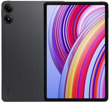 Tablet Xiaomi Redmi Pad Pro, Wi-Fi, velký displej, osmijádrový procesor, dotykové pero stylus S Pen, velká kapacita baterie, dlouhá výdrž, Dolby Atmos Dolby Vision HDR10 120Hz obnovovací frekvence, repro Dolby Vision silný výkon vysoce výkonný tablet Qualcomm Snapdragon s 8GB RAM fotoaparát 8Mpx hloubková kamera výkonná baterie tenký design Low Blue Light 33W rychlonabíjení silná baterie výkonný tablet gaming práce klávesnice podpora dotykového pera velkokapacitní baterie velký displej prémiový tablet výkonný tablet gorilla glass