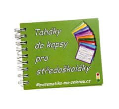 Zelená Zuzana: Taháky do kapsy pro středoškoláky - Matematika (knížka)