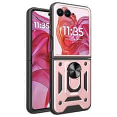 Techsuit Kryt Motorola Razr 50 Ultra Techsuit CamShield Pro rose gold