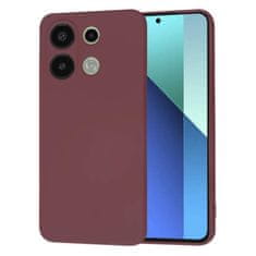 Techsuit Kryt Xiaomi Redmi Note 13 4G Techsuit SoftFlex - plum red