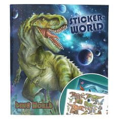 Dino World Kreativní sešit , se samolepkami