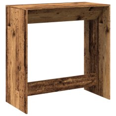 Vidaxl Barový stůl old wood 102 x 50 x 103,5 cm kompozitní dřevo