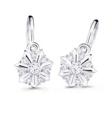 Cutie Jewellery Půvabné dětské náušnice z bílého zlata C2754-10-X-2 (Barva bílá)