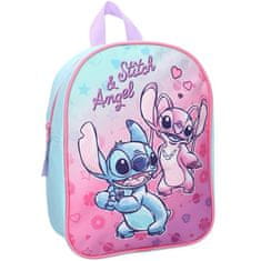 Vadobag Dívčí předškolní batůžek Stitch & Angel