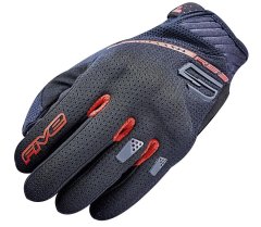 FIVE Rukavice na moto RS3 Evo airflow black/red vel. XL