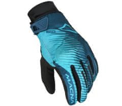 Macna Dámské rukavice Crew RTX black/blue/aqua lady gloves vel. XL