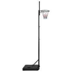 Vidaxl Basketbalový koš s průhlednou deskou 280–350 cm polykarbonát