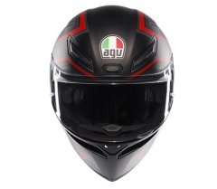 AGV K1 S E2206 SLING MATT BLACK/RED vel. XL