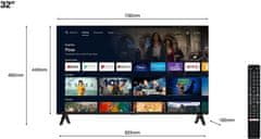 TCL LED televize 32L5A SMART