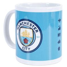 FotbalFans Hrnek Manchester City FC, modrý, 315 ml