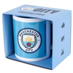 FotbalFans Hrnek Manchester City FC, modrý, 315 ml