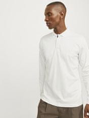 Jack&Jones Pánské polo triko JPRCCRODNEY Regular Fit 12259645 Cloud Dancer (Velikost XXL)