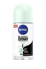 Nivea Kuličkový antiperspirant Invisible Fresh Black&White 48H (Anti-Perspirant) 50 ml