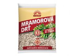 Drť mramorová 5l - 4-7 mm