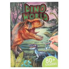 Dino World Kreativní sešit , 80+ samolepek