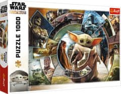 Trefl Puzzle The Mandalorian: Groguovo putování 1000 dílků