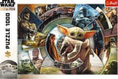 Trefl Puzzle The Mandalorian: Groguovo putování 1000 dílků