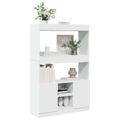 Vidaxl Skříň highboard bílá 92 x 33 x 140 cm kompozitní dřevo