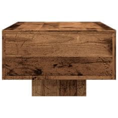 Vidaxl Konferenční stolek old wood 100 x 49,5 x 31 cm kompozitní dřevo