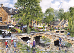 Gibsons Puzzle Vesnice Bourton on the Water 1000 dílků