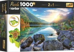 Trefl Puzzle s třídičem 2v1 Jezero Hintersee, Německo 1000 dílků