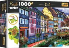 Trefl Puzzle s třídičem 2v1 Colmar, Francie 1000 dílků