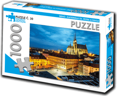 Tourist Edition Puzzle Katedrála sv. Petra a Pavla, Brno 1000 dílků (č.30)