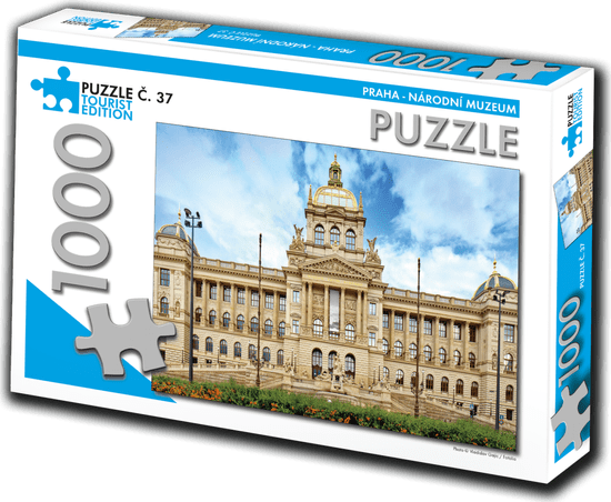 Tourist Edition Puzzle Národní muzeum, Praha 1000 dílků (č.37)