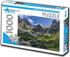 Tourist Edition Puzzle Vysoké Tatry, Dolina Zeleného plesa 1000 dílků (č.47)